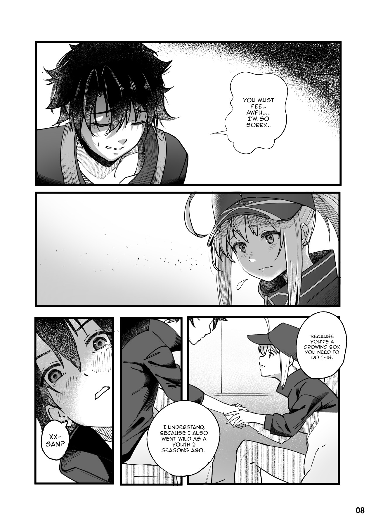 Hentai Manga Comic-In Sci-Fi -Fujimaru Ritsuka Got Intimate With Heroine XX?--Read-9